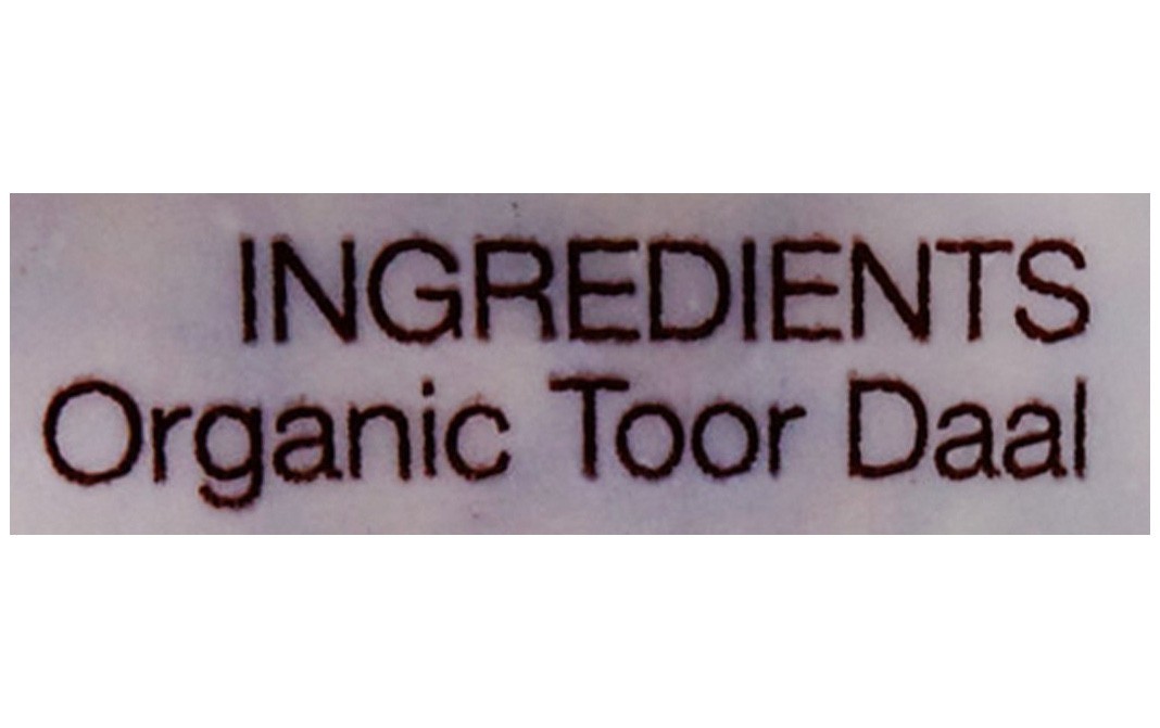 Pure & Sure Organic Toor Daal    Pack  500 grams